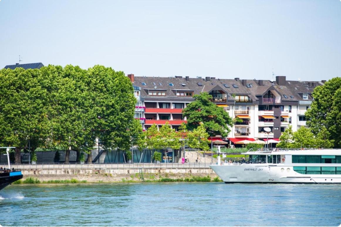 Apartment Mit Rheinblick Koblenz Coblenza Esterno foto